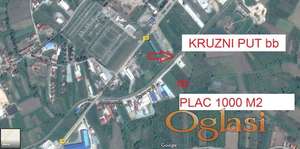 Prodajem plac u Lestanima , 1000 m2